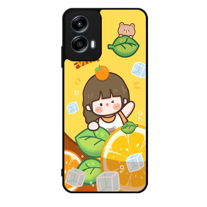 Cute And The Lemon Motorola Moto G Play 2024 Case OV11199