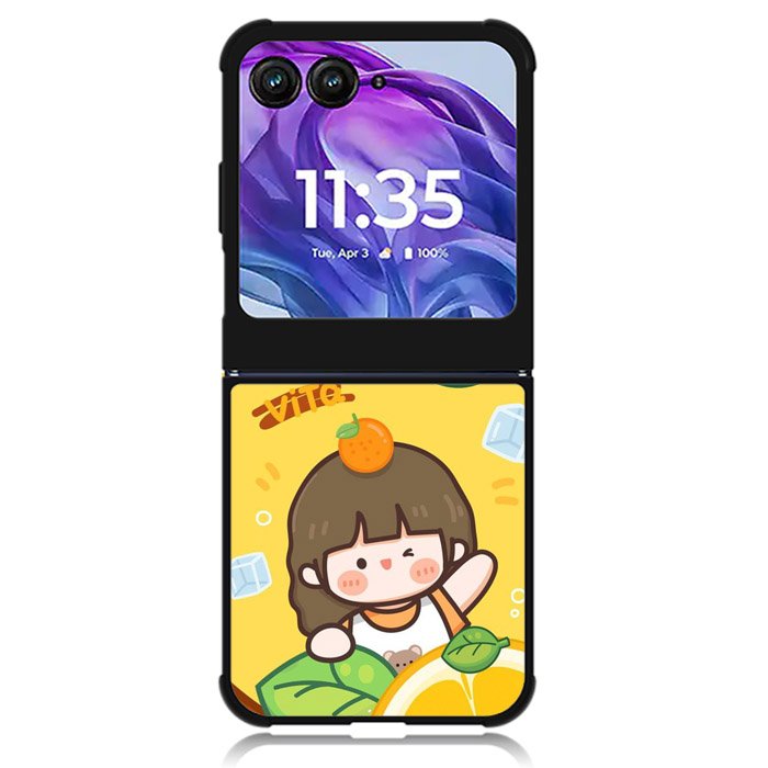 Cute And The Lemon Motorola Moto Razr Plus 2024 , Moto Razr+ 2024 Case OV11199