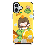 Cute And The Lemon iPhone 16 Case QC11199