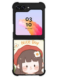 Cute And Have A Nice Day Samsung Galaxy Z Flip 5 5G 2023 Case OV11198