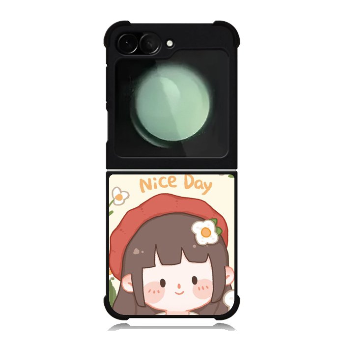 Cute And Have A Nice Day Samsung Galaxy Z Flip 6 5G 2024 Case OV11198