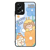 Cute Roro Jump And Honey Bee Motorola Moto G Play 2024 Case OV11208