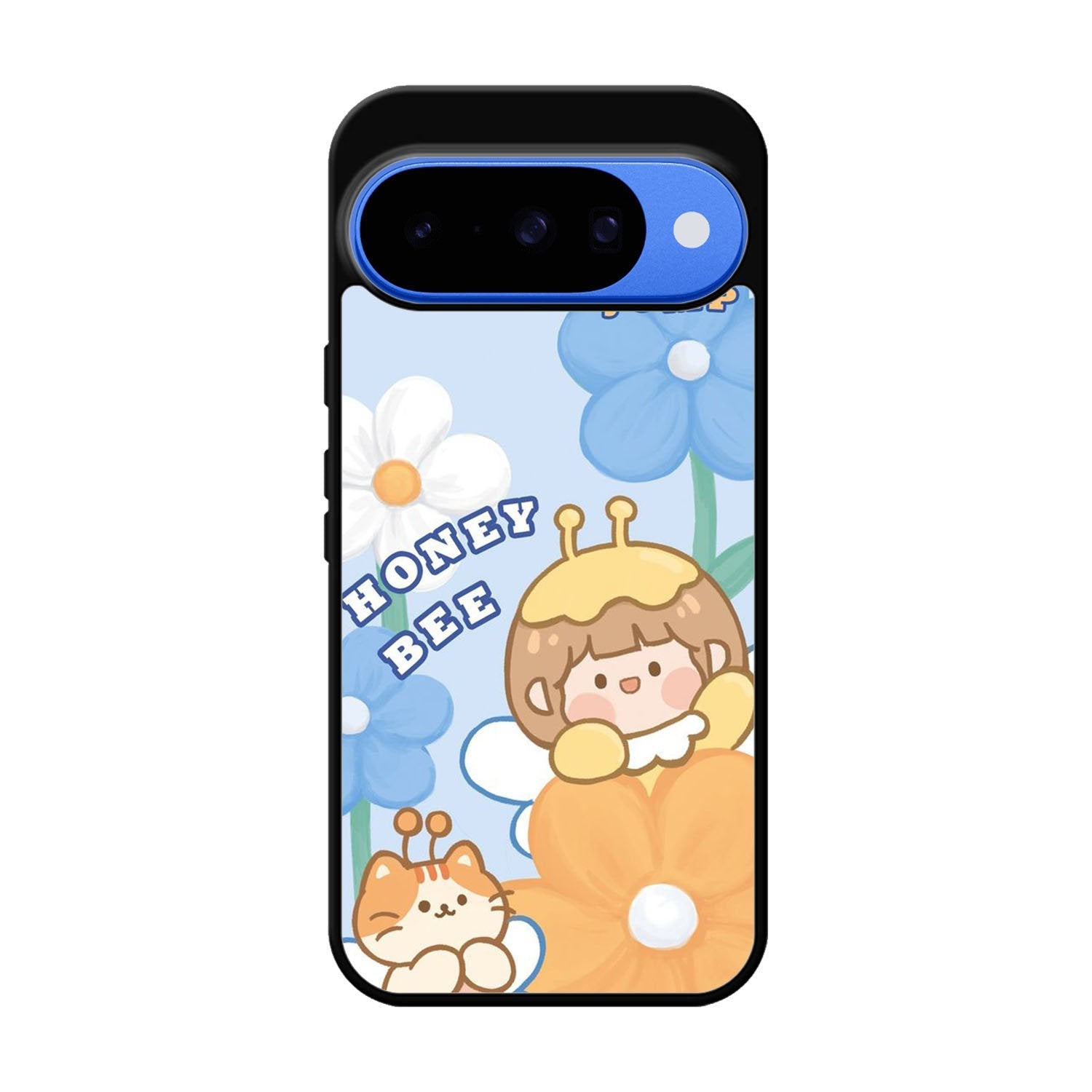 Cute Roro Jump And Honey Bee Google Pixel 10 Case OV11208