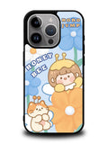 Cute Roro Jump And Honey Bee iPhone 16 Pro Max Case OV11208
