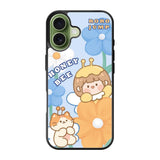 Cute Roro Jump And Honey Bee iPhone 17 Case OV11208