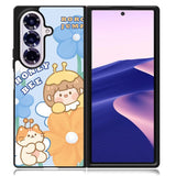 Cute Roro Jump And Honey Bee Samsung Galaxy Z Fold 7 Case OV11208