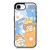Cute Roro Jump And Honey Bee iPhone 16e Case OV11208