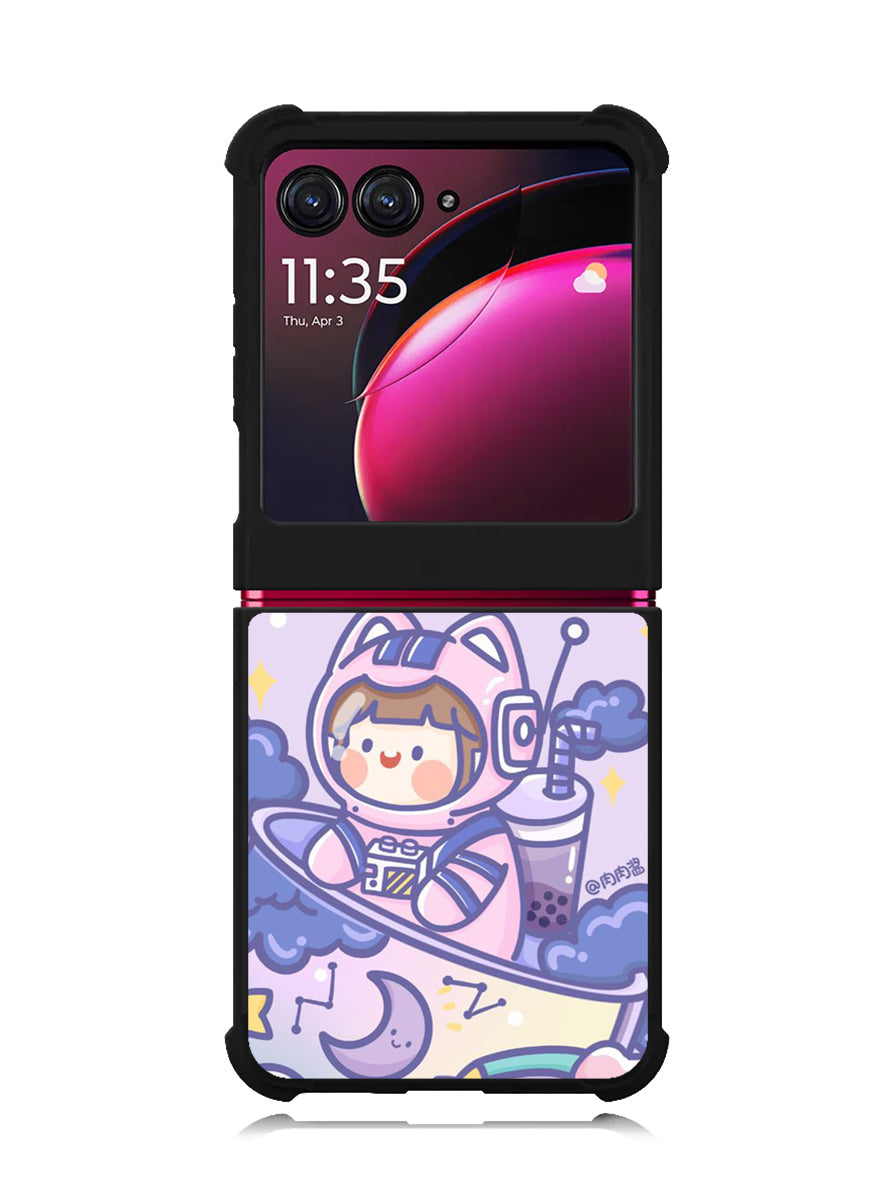 Cute Suger Space Motorola Moto Razr Plus 2023 , Moto Razr+ 2023 Case OV11216