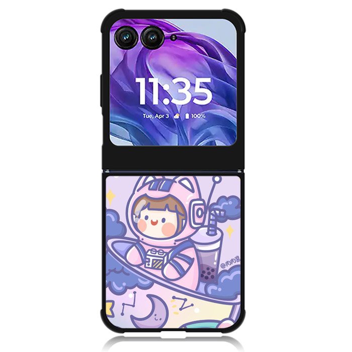 Cute Suger Space Motorola Moto Razr Plus 2024 , Moto Razr+ 2024 Case OV11216