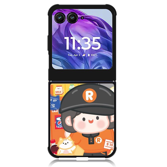 Cute Roro Jump market Shop Motorola Moto Razr Plus 2024 , Moto Razr+ 2024 Case OV11211
