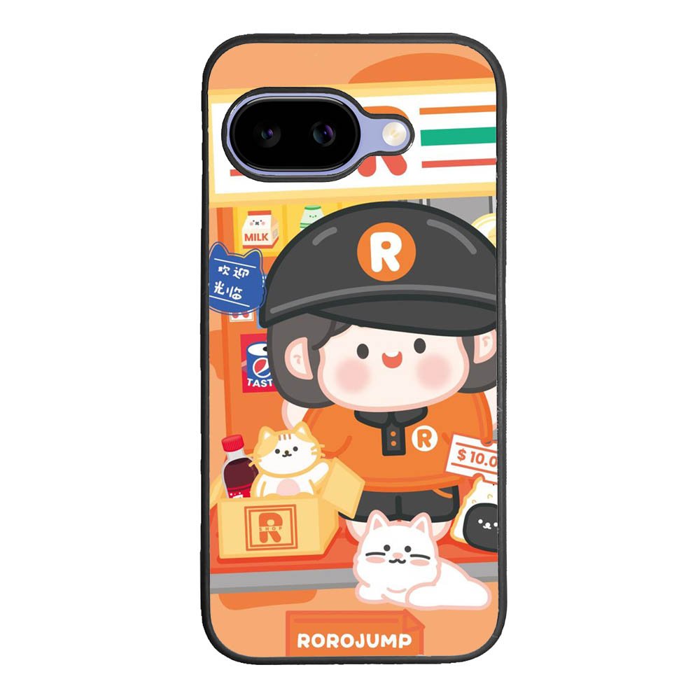 Cute Roro Jump market Shop Google Pixel 10A Case OV11211