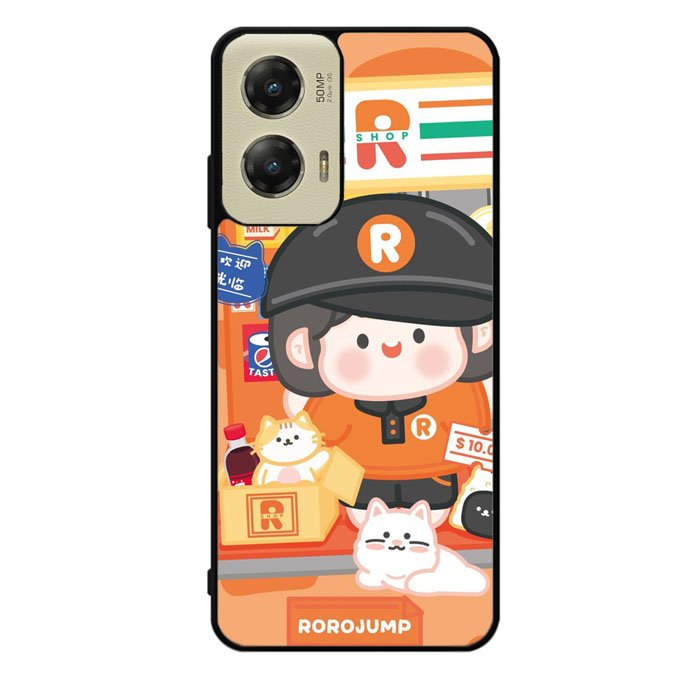 Cute Roro Jump market Shop Motorola Moto G Stylus 5G 2024 Case OV11211