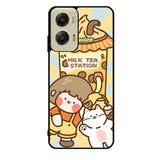 Cute Roro Jump Milk Tea Station Motorola Moto G Stylus 5G 2024 Case OV11212