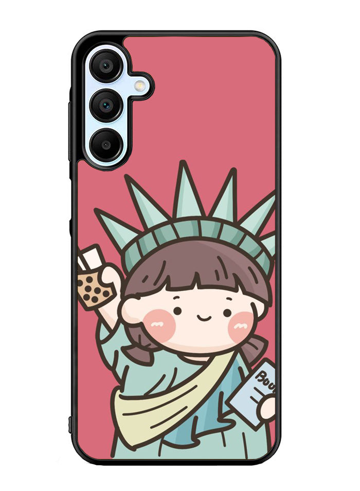 Cute Roro Jump and Liberty Samsung Galaxy A15 5G Case OV11209