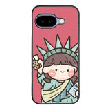 Cute Roro Jump and Liberty Google Pixel 10A Case OV11209