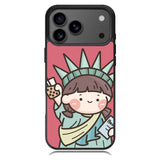 Cute Roro Jump and Liberty Samsung Galaxy S26 Case OV11209