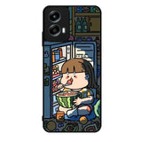 Cute Eat in The Night Motorola Moto G Play 2024 Case OV11202