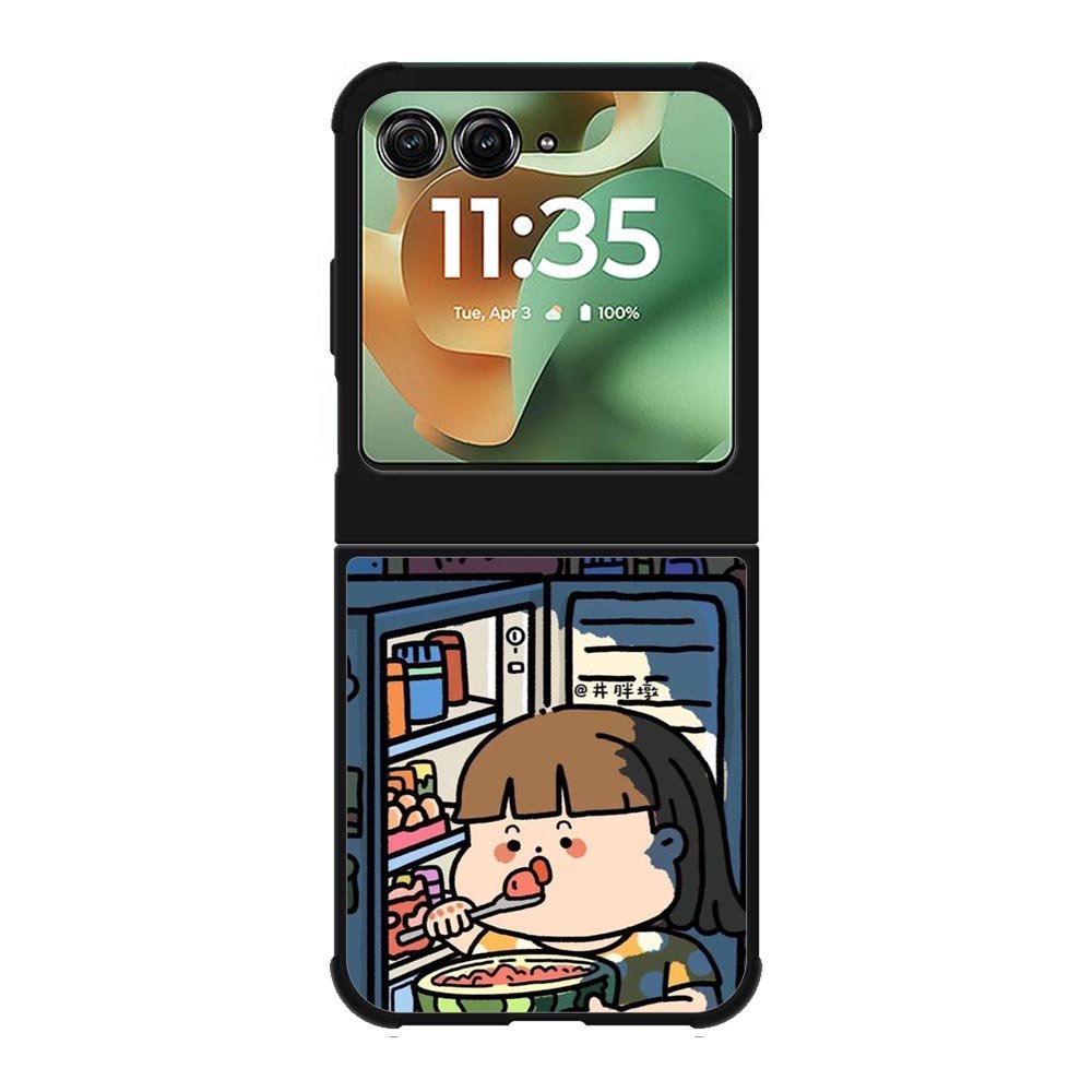 Cute Eat in The Night Motorola Moto RAZR 2025 Case OV11202