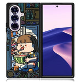 Cute Eat in The Night Samsung Galaxy Z Fold 7 Case OV11202