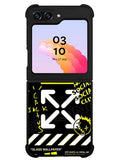Hypebeast Yellow Black Samsung Galaxy Z Flip 5 5G 2023 Case OV11221
