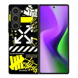Hypebeast Yellow Black Samsung Galaxy Z Fold 6 5G 2024 Case OV11221