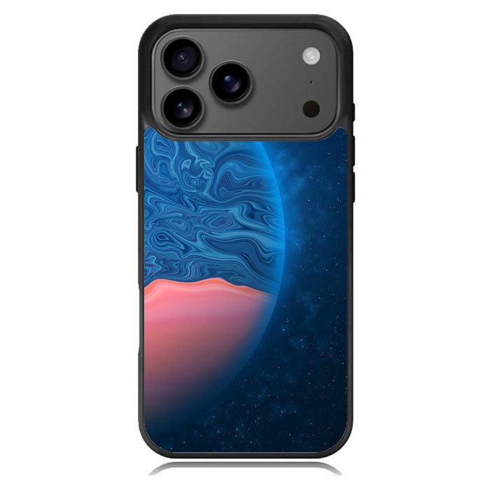 planet blue orange Samsung Galaxy S26 Case OV11001