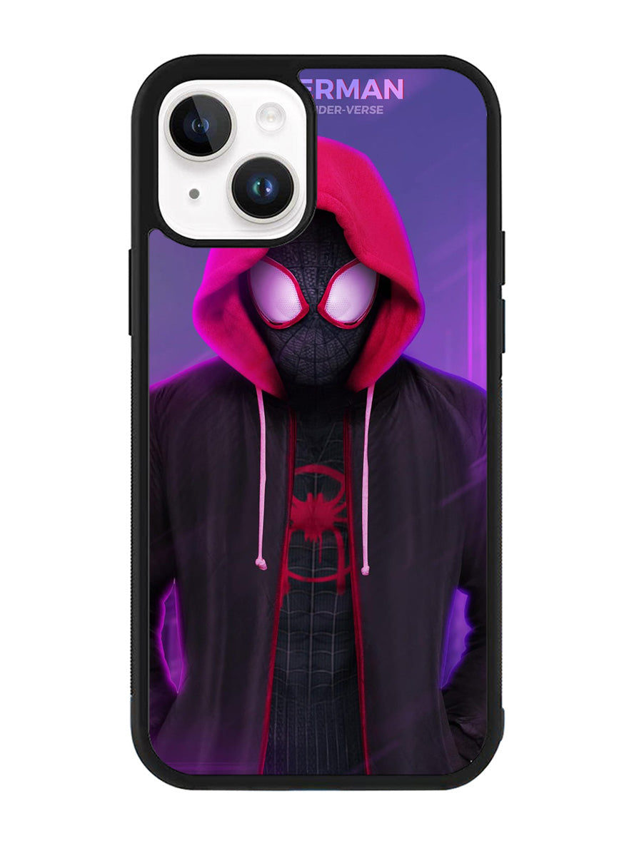 red spiderman iPhone 14 Plus Case QC11011