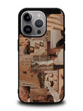 Aesthetic Brown iPhone 16 Pro Max Case OV11233