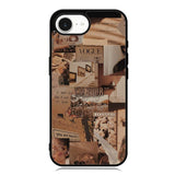 Aesthetic Brown iPhone 16e Case OV11233