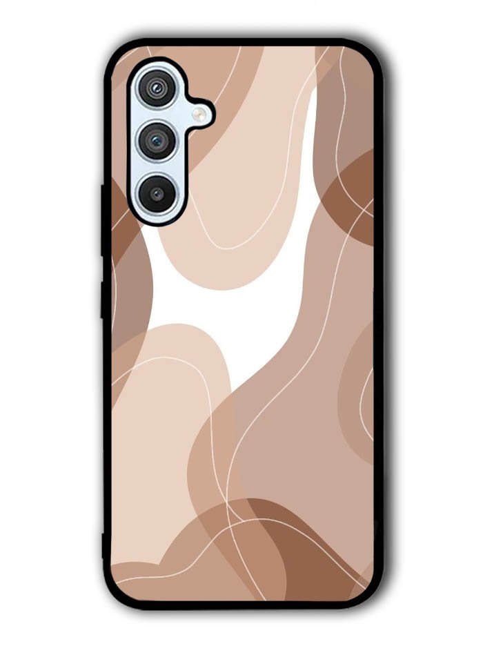 brown cream Samsung Galaxy A14 5G Case QC11186