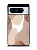 brown cream Google Pixel 8 Pro Case QC11186