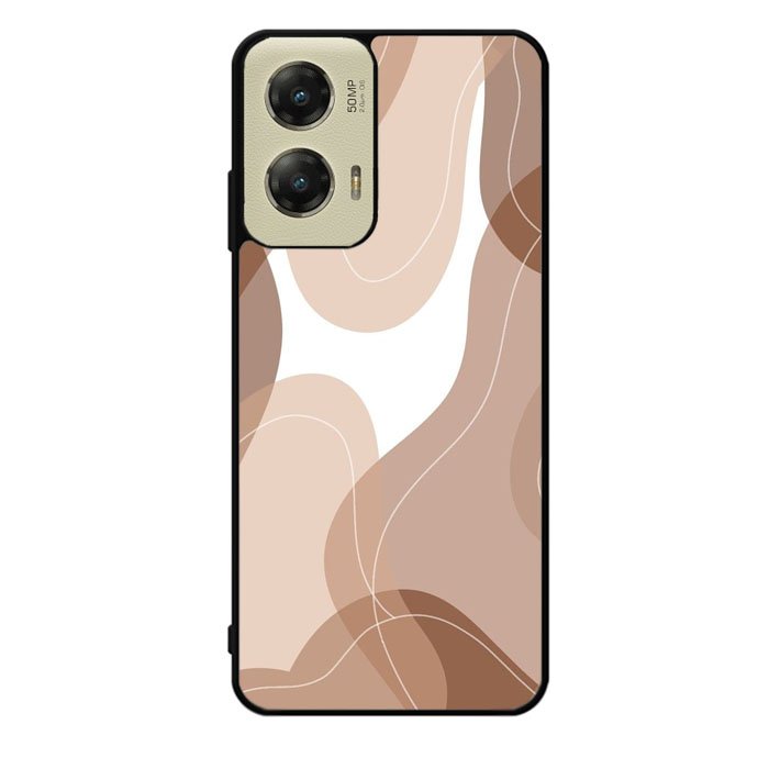 brown cream Motorola Moto G Stylus 5G 2024 Case OV11186