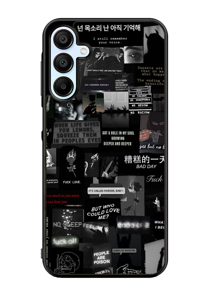 Dark Vibes Samsung Galaxy A35 5G Case OV11060