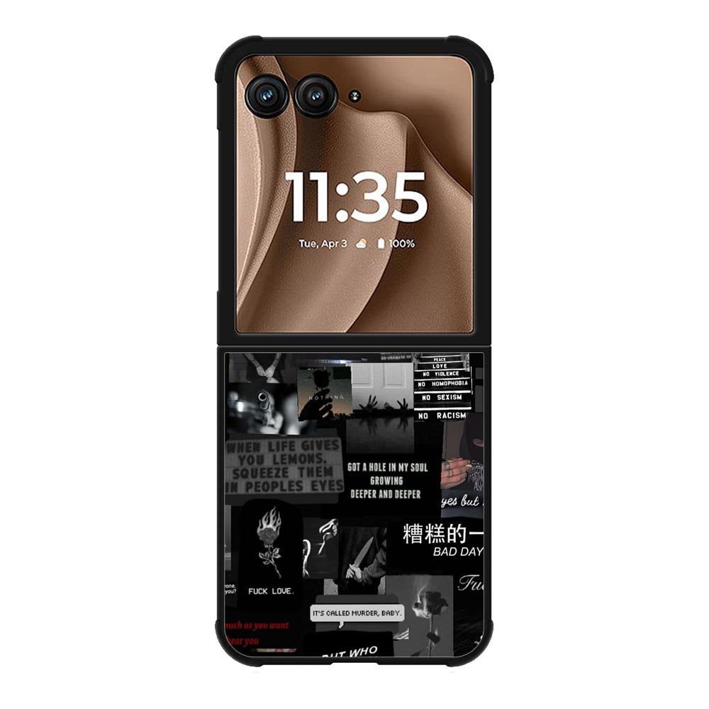 Dark Vibes Motorola Moto RAZR Plus 2025 Case OV11060