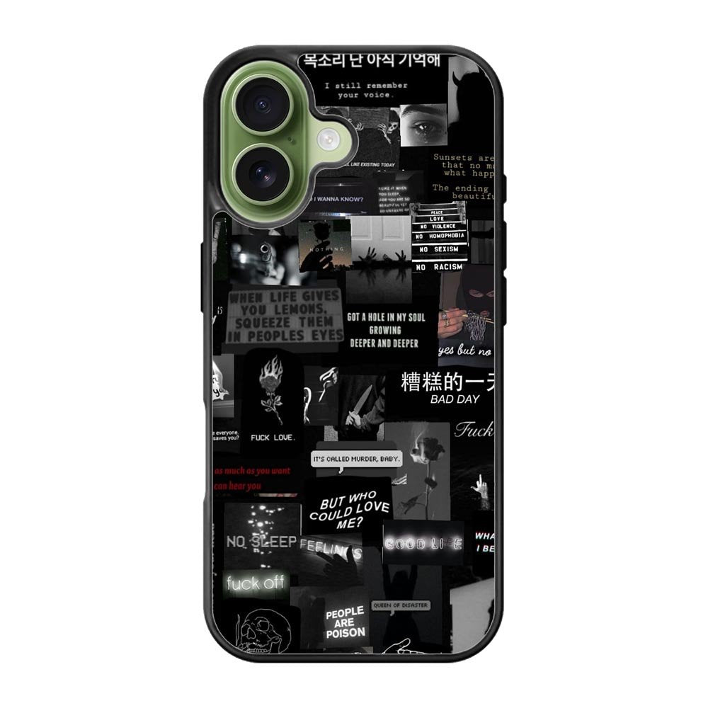 Dark Vibes iPhone 17 Case QC11060