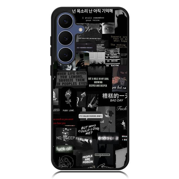 Dark Vibes Samsung Galaxy S25 FE Case OV11060