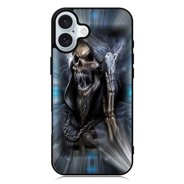 Death Metal iPhone 16 Case QC11061