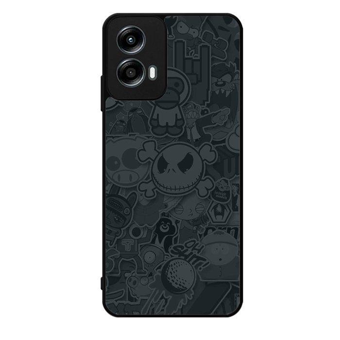 Graffiti Cartoon Motorola Moto G Play 2024 Case OV11101
