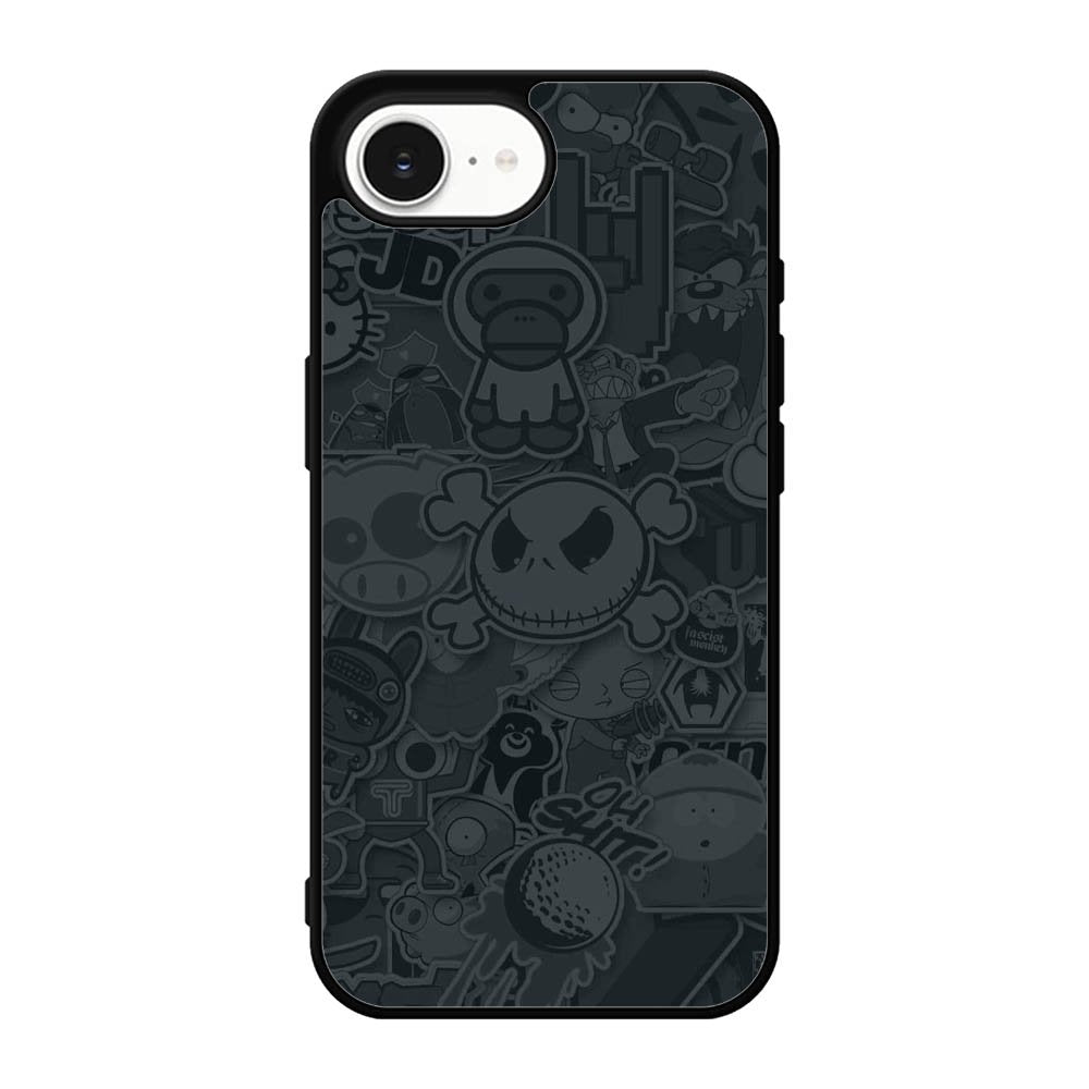 Graffiti Cartoon iPhone 17e Case OV11101