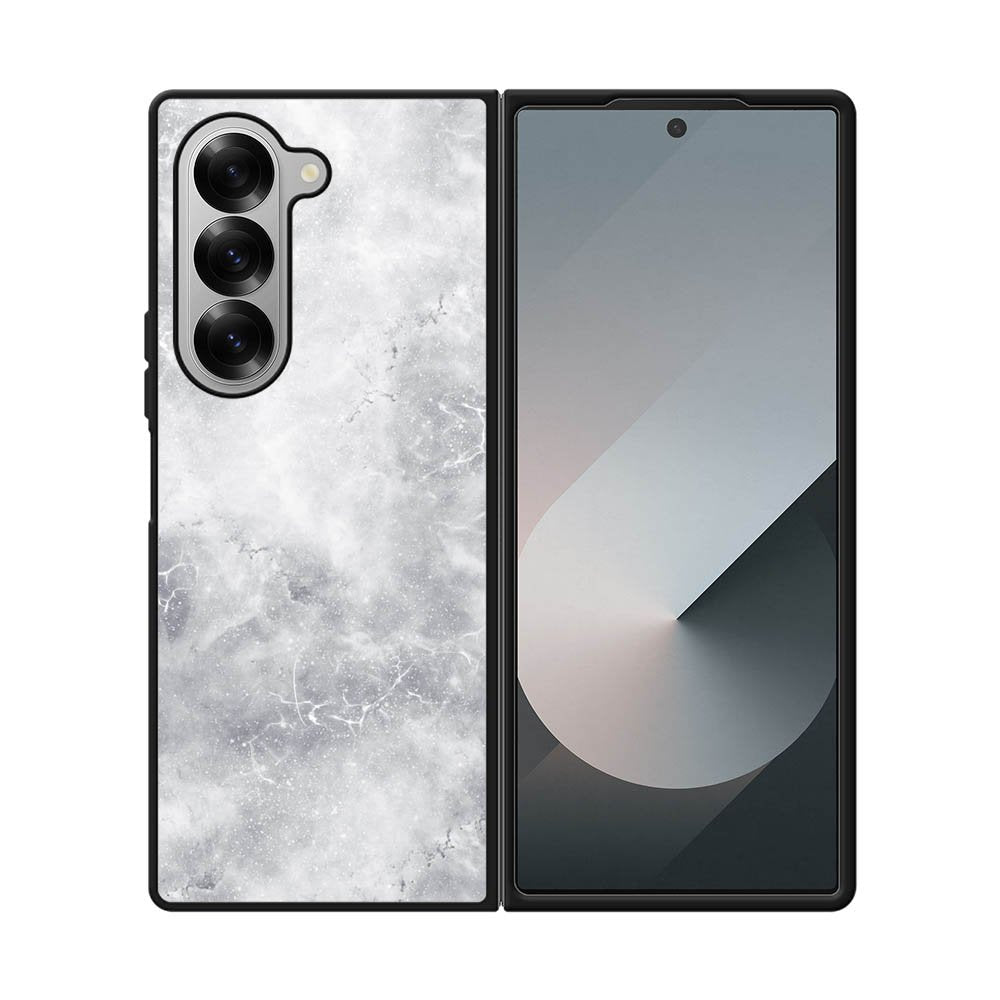 White Aesthetic Samsung Galaxy Z Fold 7 5G Case QC10955