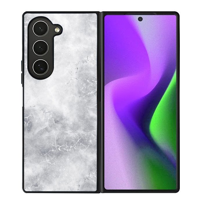 White Aesthetic Samsung Galaxy Z Fold 6 5G 2024 Case OV10955