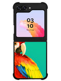 Parrot Samsung Galaxy Z Flip 5 5G 2023 Case OV10788