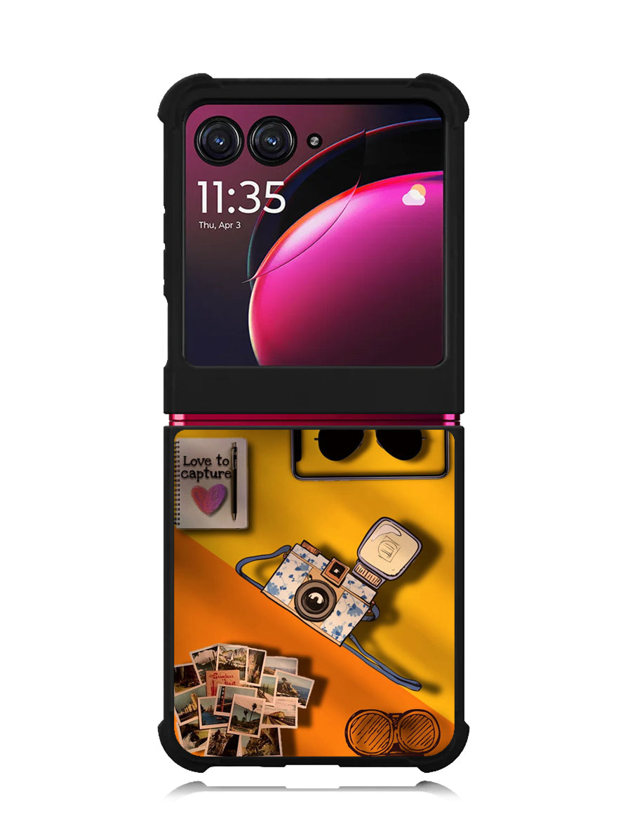 GRAPHY book camera Motorola Moto Razr Plus 2023 , Moto Razr+ 2023 Case OV10864