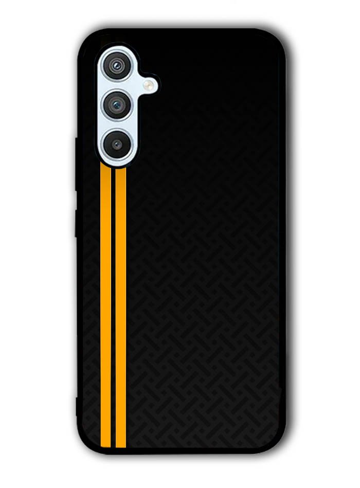 Abstract Yellow Lines Samsung Galaxy A14 5G Case QC10708