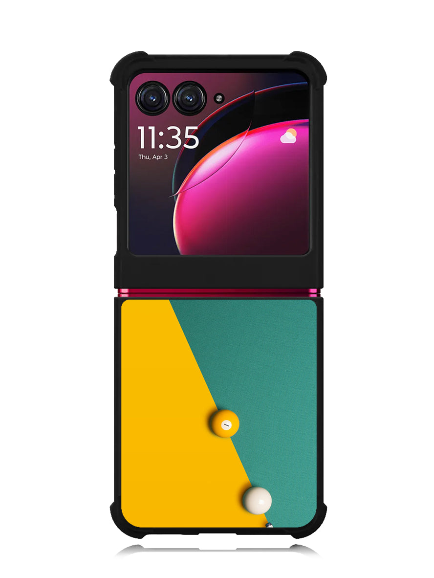 Punch holed snooker Motorola Moto Razr Plus 2023 , Moto Razr+ 2023 Case OV10796