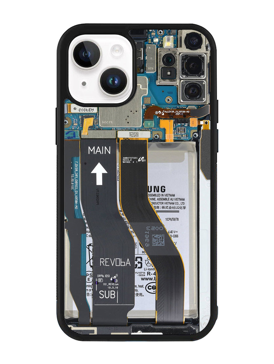 Inside electronics iPhone 14 Plus Case QC10879