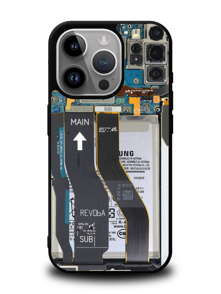 Inside electronics iPhone 16 Pro Case OV10879