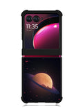 SATURN abstract Motorola Moto Razr Plus 2023 , Moto Razr+ 2023 Case OV10807