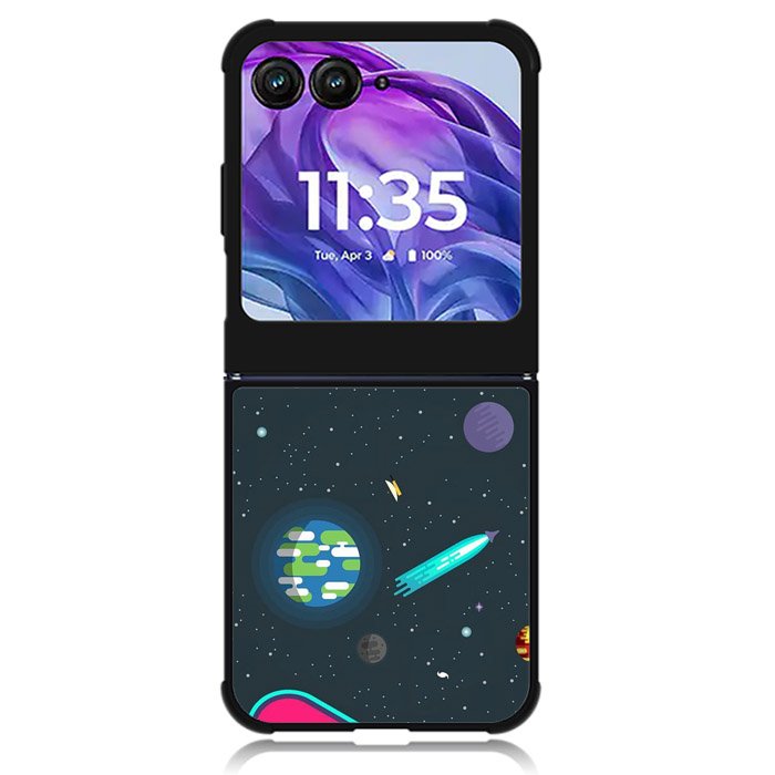 Cartoon Galaxy Motorola Moto Razr Plus 2024 , Moto Razr+ 2024 Case OV10675