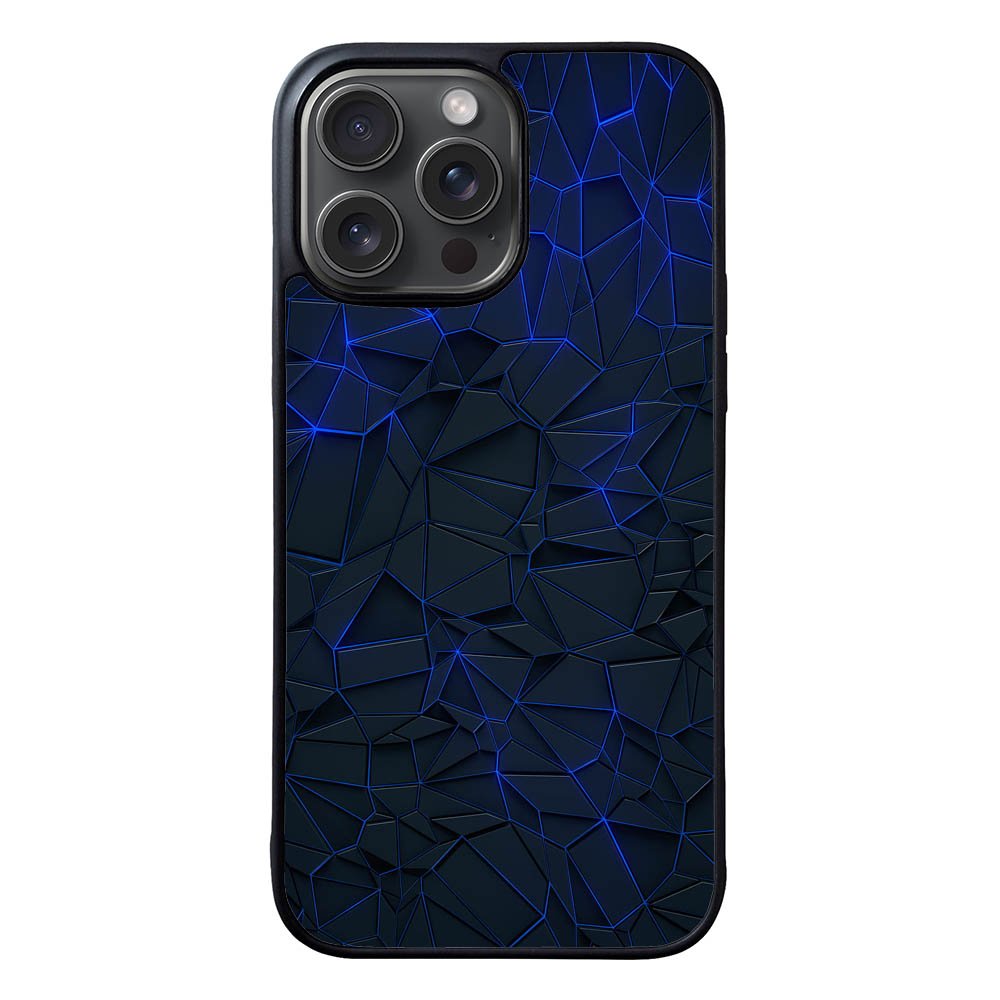 Neon line blue FLX0460 iPhone 15 Pro Max Case